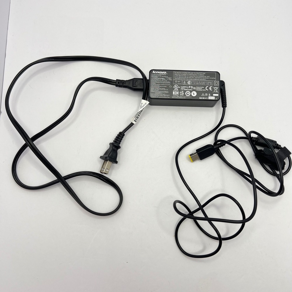 Genuine Lenovo AC Adapter Laptop Charger 45W 20V 2.25A ADLX45NLC2A Slim Tip